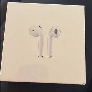 Apple White Wireless Earbuds Packaging
